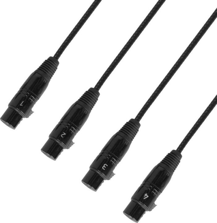 Image du produit Adam Hall 4 STAR CATBOX XF3 - Adaptateur audio et DMX 3 pôles XLR femelle x Cat.6a (XLR)