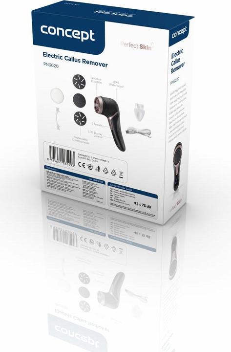 Produktbild Concept Elektryczny pilnik do stóp czarny PN3020