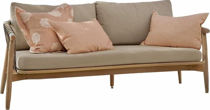 Loberon Sofa FSC®-100% Thornwick braun/beige