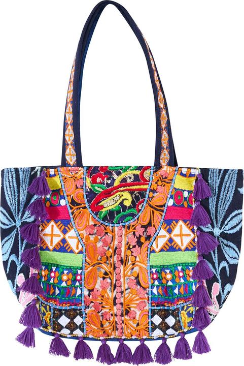 Joe Browns Patchwork Embroidered Tote Bag
