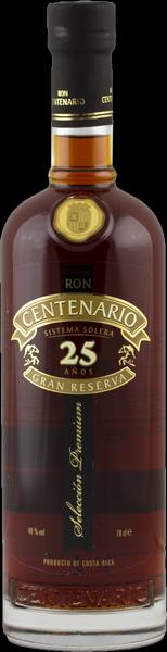 Image du produit Ron Centenario Rhum Premium Gran Reserva 25 ans d'âge (1 x 70 cl)