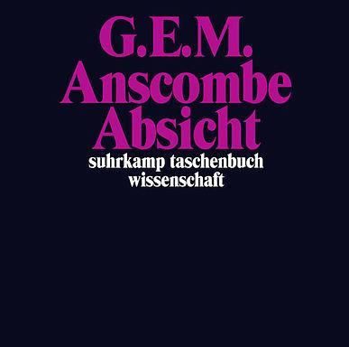 Produktbild Absicht (Deutsch, Gertrude Elizabeth Margaret Anscombe, 2010)