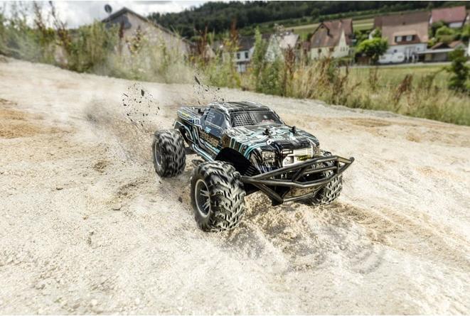 Actual product image Carson 1:10 The Demolisher 100% RTR turquoise (RTR Ready-to-Run)