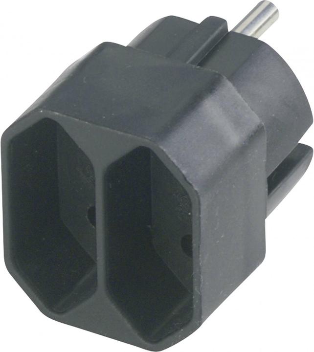 Image du produit REV Fiche de transition double prise Euro (2 x)