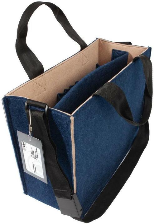 Produktbild Sigel Notebooktasche Desk Sharing Bag Bicolor M, Blau/Beige 15.4 (15.40")