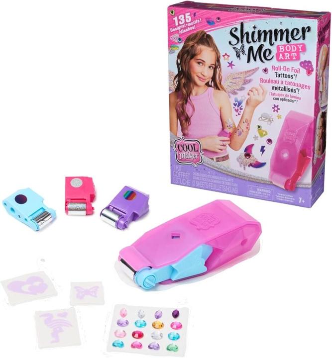 Immagine prodotto Spin Master CLM Shimmer Me Tattoo Studio