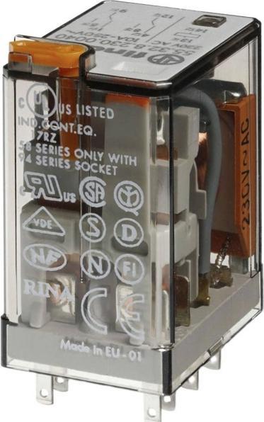 Produktbild Finder 55.32.8.110.0040 Stikrelae 110 V/AC 10 A 2 x omskifter 10 stk