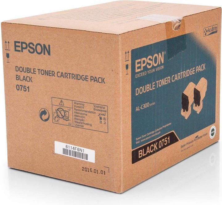 Actual product image Epson 0751 AcuBrite (FC)