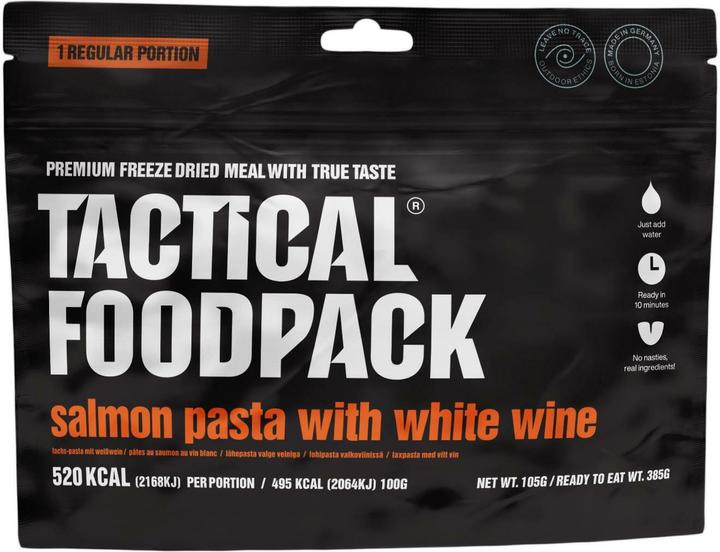 Tactical Foodpack Pâtes de saumon au vin blanc (105 g)