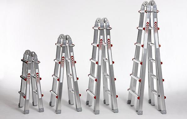 Actual product image kaiserkraft Telescopic folding ladder (Multi-purpose ladder, 640 cm)