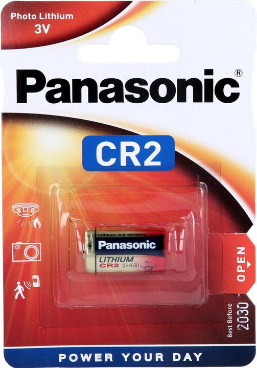 Produktbild Panasonic Photo Lithium CR2 (1 Stk., CR2, 850 mAh)