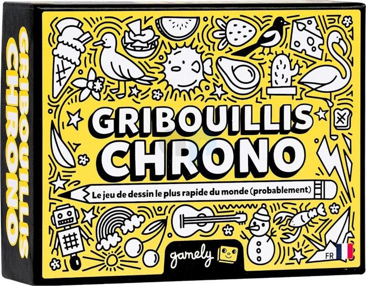 Image du produit Gamely GRIBOUILLIS CHRONO - Le jeu de dessin le plus rapide du monde (probablement) (Français)