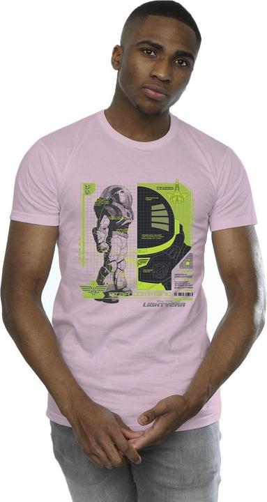 Actual product image Disney Mens Lightyear Buzz Tech Panel T-Shirt (XXL)