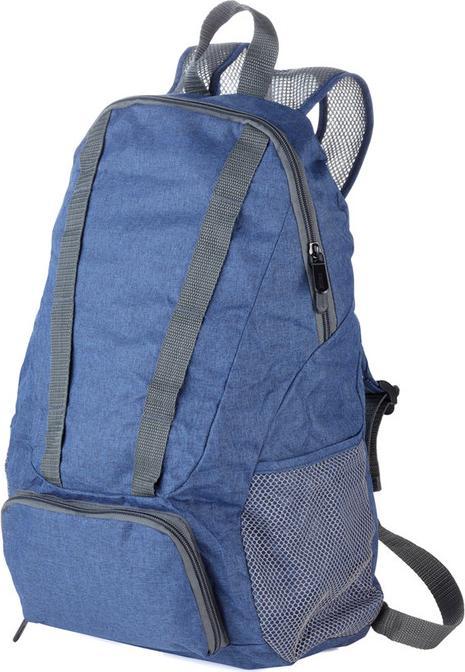 Produktbild Troika BAGPACK Rucksack faltbar, polyester, blau/grau (12 l)