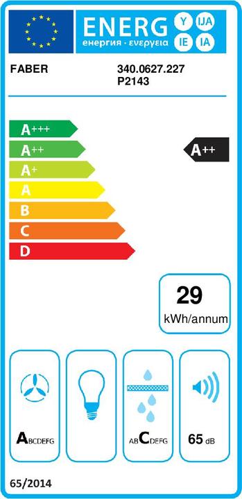 Energie-Label GALILEO SMART BK A600