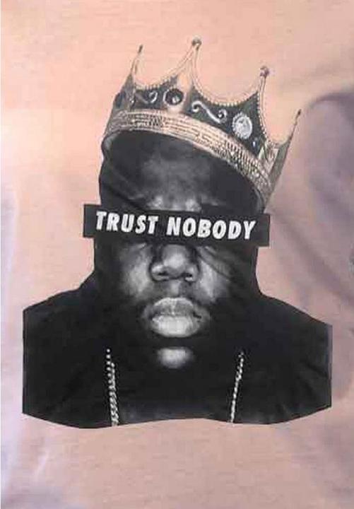 Biggie Smalls Trust Nobody TShirt