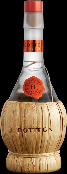 Actual product image Bottega Grappa Fiasco Chianti 38% Vol. 0,5l
