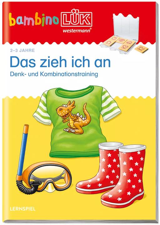 Immagine prodotto Bambino LÜK Das zieh ich an (Tedesco, Franchi Bayer, Wibke Bierwald, 2019)