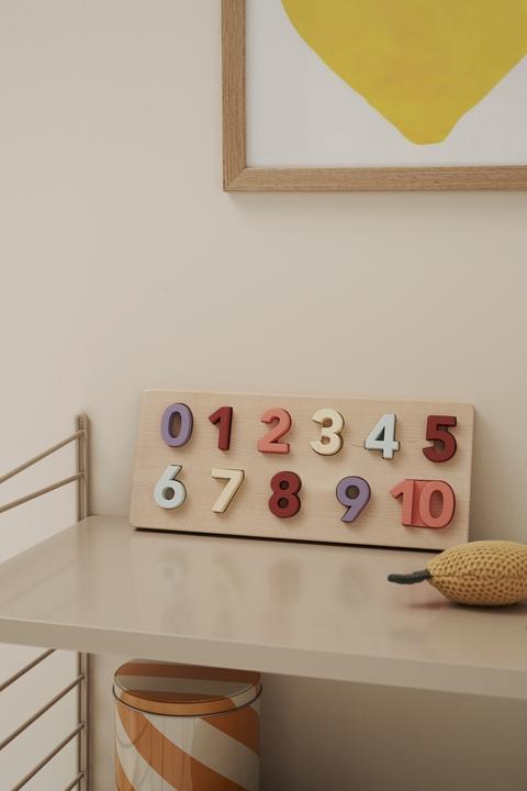 Actual product image Kids Concept Wooden puzzle 0-10