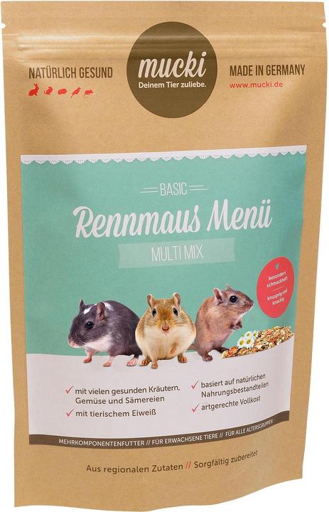 Produktbild Mucki Rennmaus Menü Multi Mix 400g (0.40 kg, 6 x)