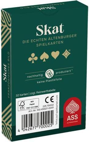 Produktbild ASS Altenburg Skat Glasetui 22570001 (Deutsch)