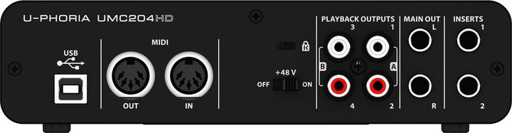 Produktbild Behringer U-Phoria UMC204HD (USB)