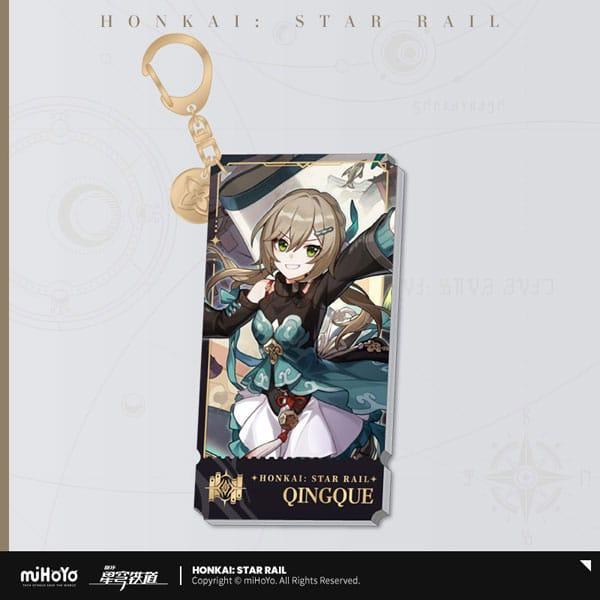 Mihoyo Honkai: Star Rail Character porte-clés Qingque 9 cm