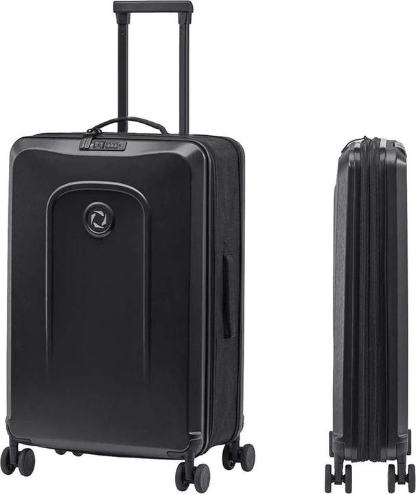Produktbild Senz Senx Foldable Check In Trolley, 60L, Pure Black (60 l, M (50 - 90l))