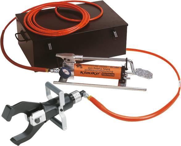 Actual product image Klauke KLA SSGG105 Safety cutting unit w. footp. cutter. M