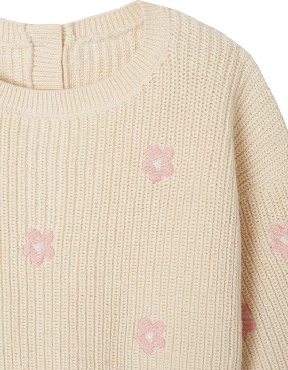 Produktbild Vertbaudet Bestickter Baby Pullover (92)