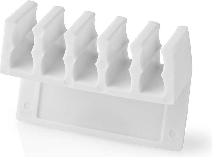 Produktbild Nedis Kabelmanagement Haken und Schlaufen Click and Go 2 Stück max. Kabeldicke: 5 mm Silikon 60 mm W (60 mm, 2 Stk.)