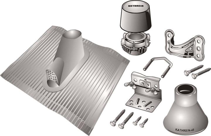 Image du produit Kathrein ZTS 48sw Kit de fixation de mât d'antenne