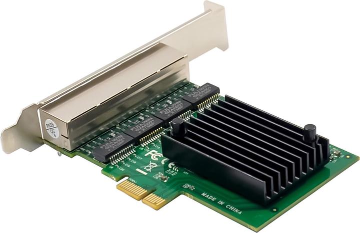 Produktbild InLine Quad Gigabit Netzwerkkarte (Ethernet)