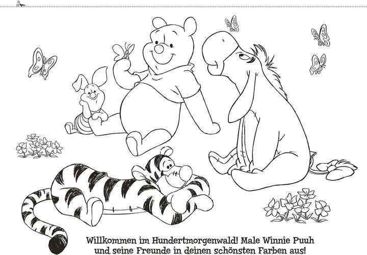 Actual product image Panini Disney Winnie the Pooh: My first painting fun