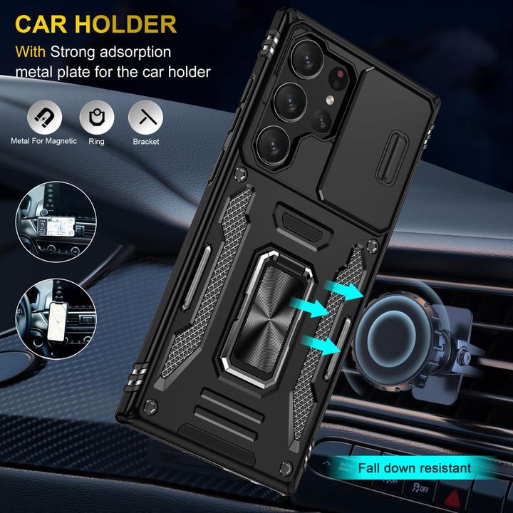 Produktbild Amazon Hülle für Samsung Galaxy S24 Ultra 5G Schutz Handy Case Cover Kamera Etui Bumper (Samsung Galaxy S24 Ultra)