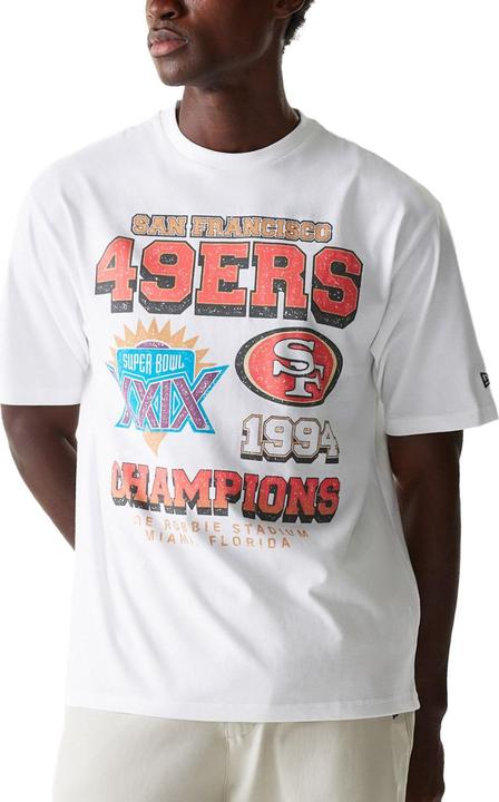 Immagine prodotto New Era NFL Shirt - SUPERBOWL San Francisco 49ers weiss - L (L)