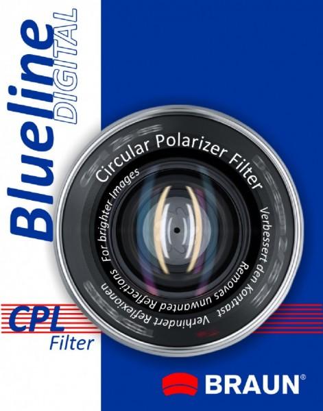 Image du produit Braun Photo BRAUN BlueLine Filtre POL 72 mm (72 mm, Filtre polarisant, 72 mm)