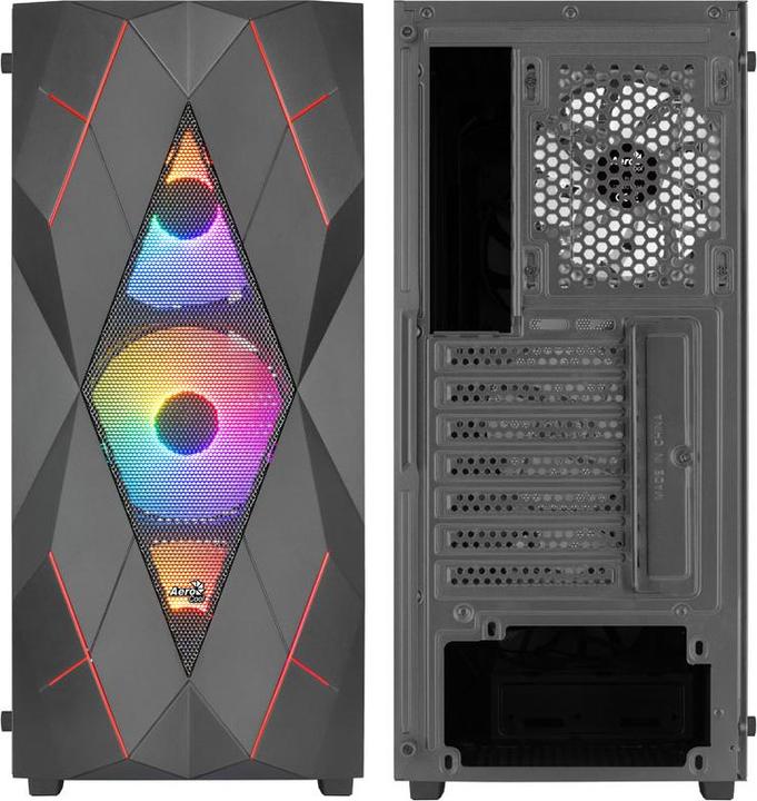 Actual product image AeroCool Volcan-G-BK-v1 (ATX, Mini-ITX)