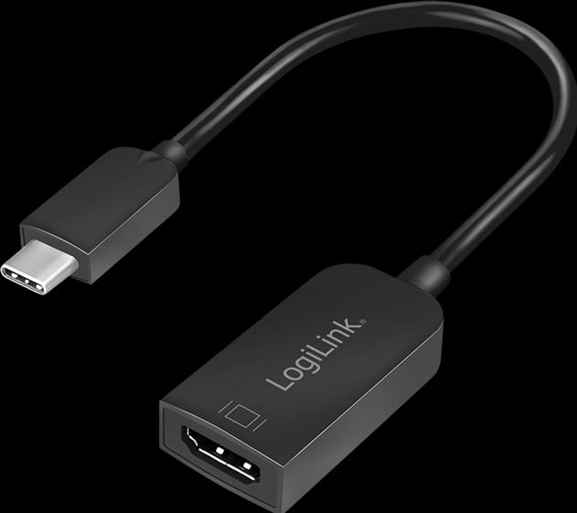 Actual product image LogiLink USB Typ-C zu (HDMI, 4.50 cm)