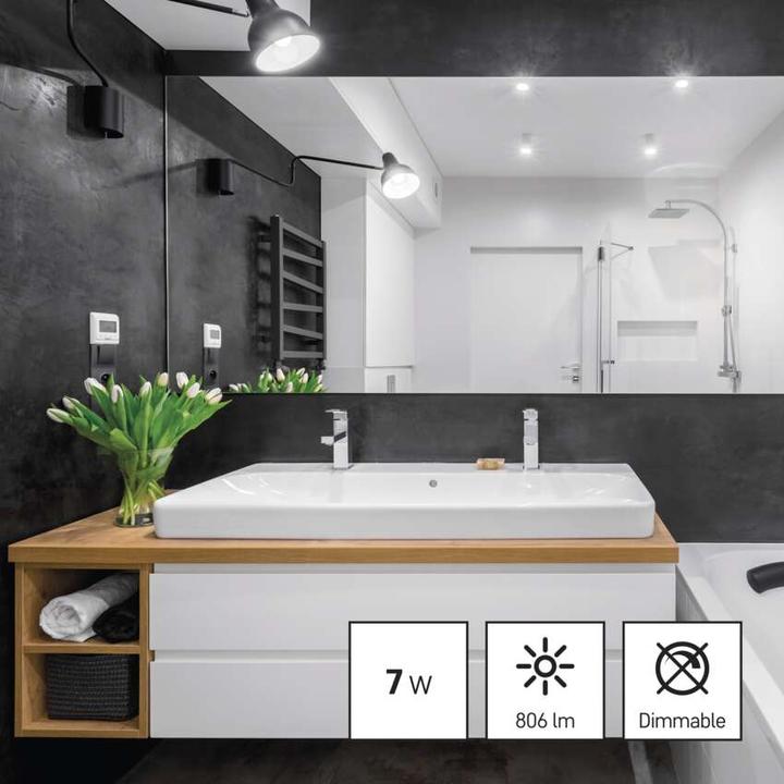Produktbild Emos LED Lampe Classic A60 / E27 / 7 W (60 W) / 806 lm / Neutral Weiss (E27, 7 W, 806 lm, 1 x, E)