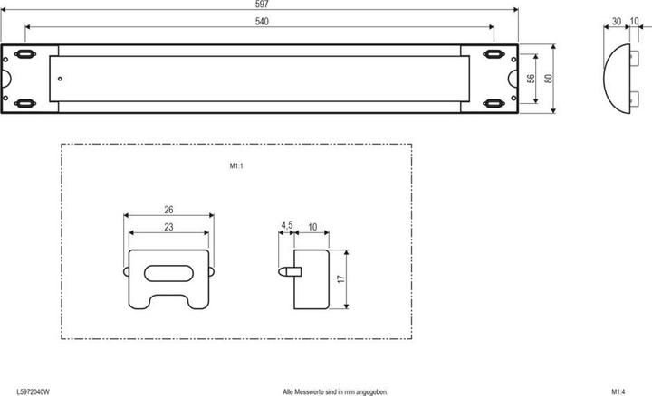 Produktbild EVN-Lichttechnik LED-Anbauleuchte (2194 lm)