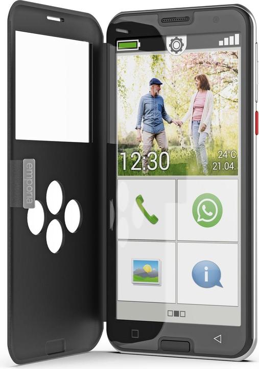 Produktbild Emporia Smart 5 (32 GB, Black, 5.50", Single SIM, 13 Mpx, 4G)