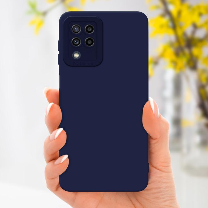 Productafbeelding Cadorabo Hoesje voor Samsung Galaxy M22 / M32 4G in TPU Fluid LM162 Style (Samsung Galaxy M22, Samsung Galaxy A32)