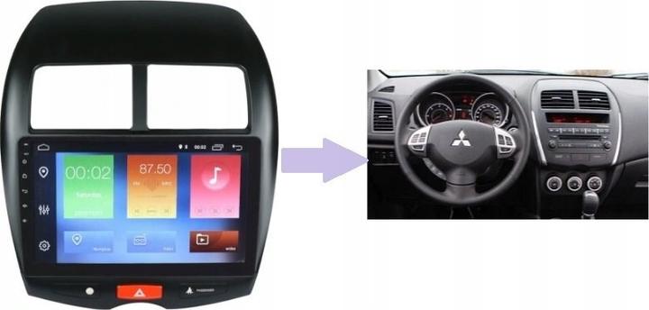Immagine prodotto No Name RADIO GPS NAVIGAZIONE MITSUBISHI ASX 2010-15 ANDROID (10")