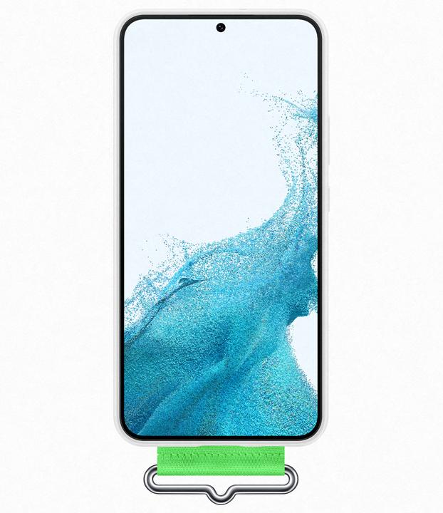 Actual product image Samsung Silicone Cover mit Schlaufe (Samsung Galaxy S22+)
