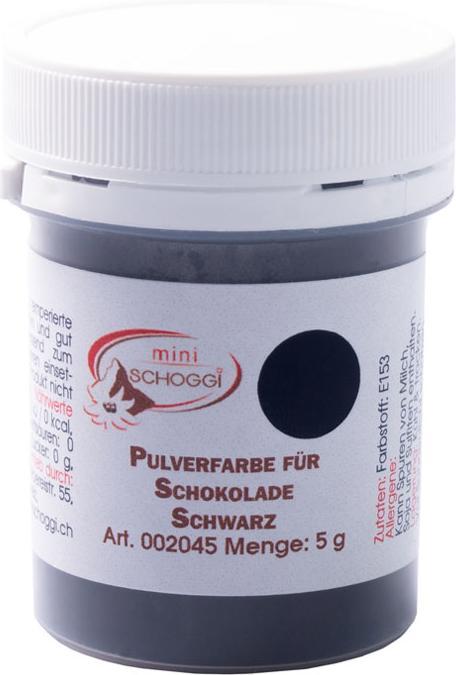 Produktbild Martellato Fettlösliche Pulverfarbe Black für Schokolade