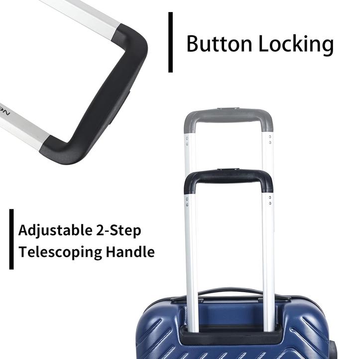 Immagine prodotto Cooleben Newcom Handgepäckkoffer mit TSA-Schloss (50L) (50 l, Bagaglio a mano (fino a 50 litri))