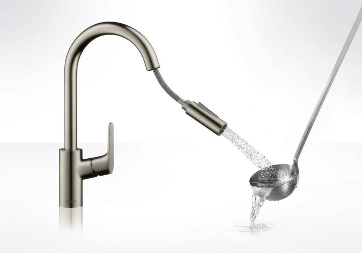 Image du produit hansgrohe Focus M41 Mitigeur Cuisine 240, douchette extractible, 2 jets
