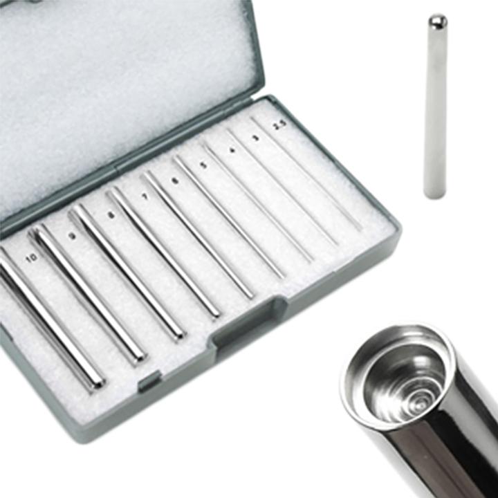 Actual product image Star Piercing Dehnstab Set klein (without brass, Surgical steel 316L)
