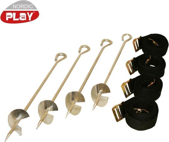 Actual product image NSH Nordic NORDIC PLAY Storm Anchors for Trampolines (805-411)